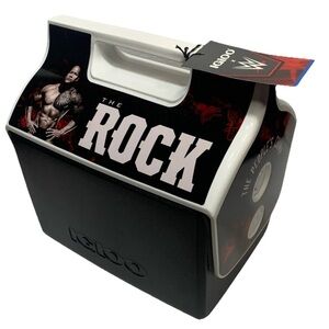 WWE The Rock 7 Qt Igloo Insulated Playmate Cooler NWT